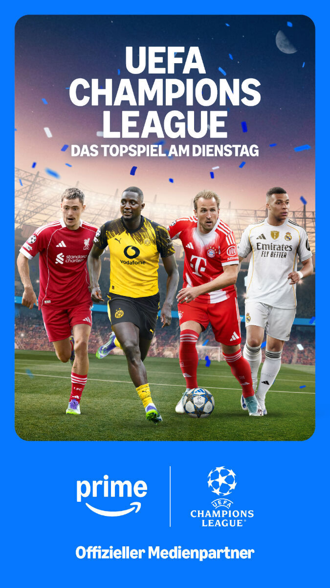 Champions League bei Prime Video: Amazon startet neue Werbetools