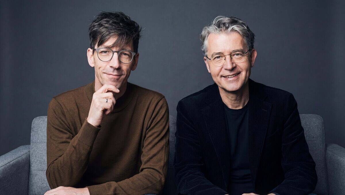 Im Duo KI-generiert: Conrad Breyer und Matthias Schrader