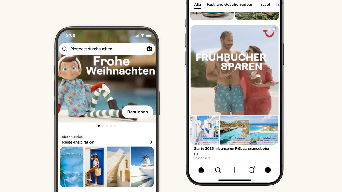 Pinterest TUI Sussess Story