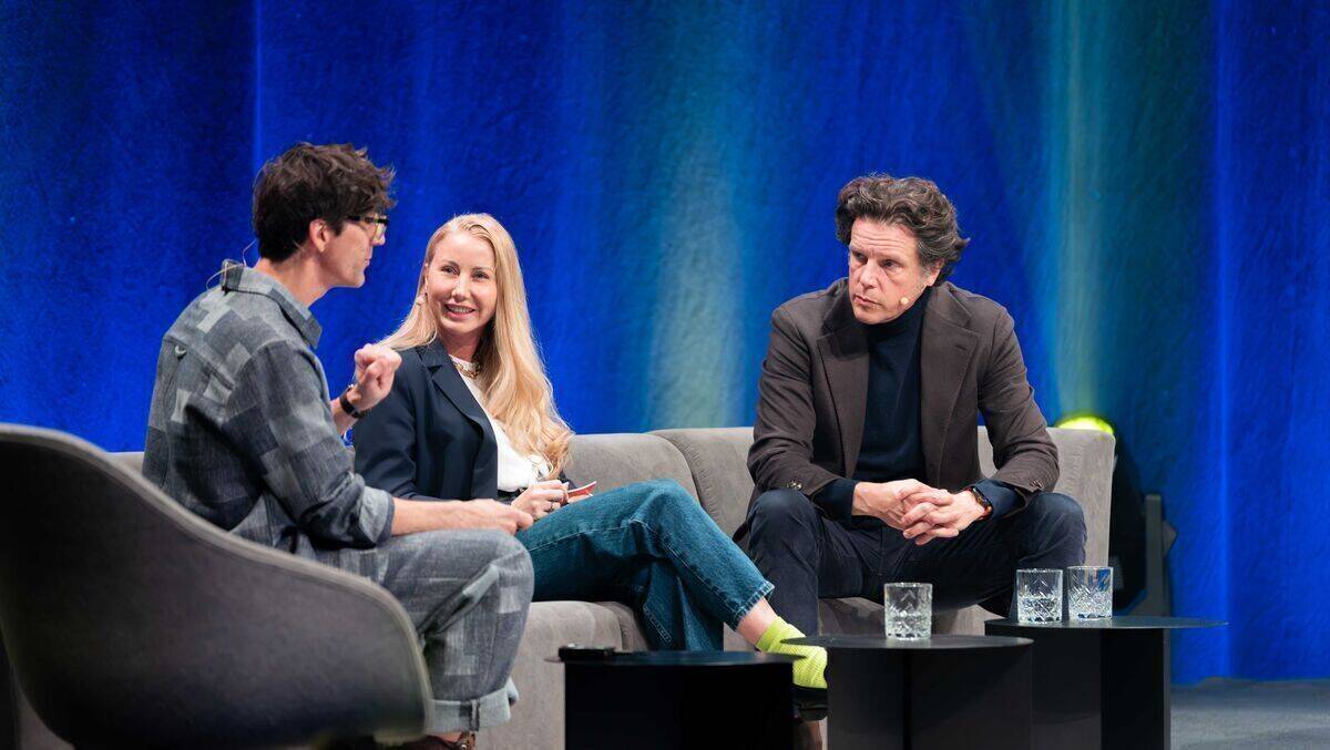 W&V Summit mit (v.l.) Conrad Breyer, Nina Haller, Florian Haller