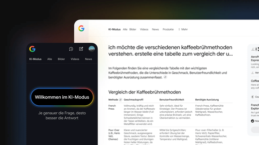 Die klassische Trefferliste mutiert zum Gespräch: Google Grundstein für ein neues Ökosystem.