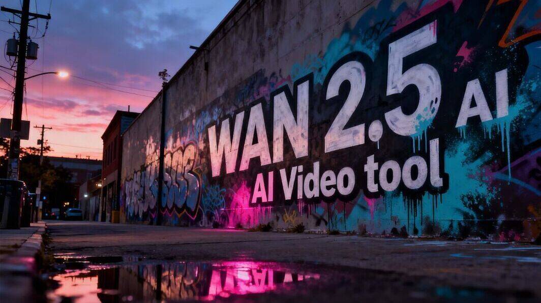 WAN 2.5 verwandelt Bilder in Videos mit Bewegung und Ton – schneller und zugänglicher als Veo 3.