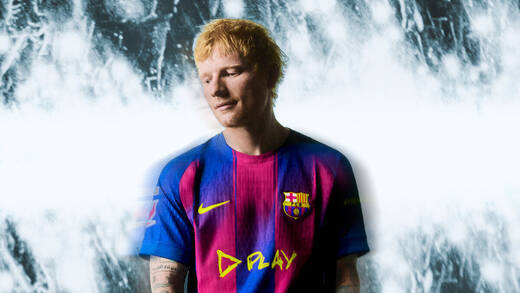 Ed Sheeran trifft Barça – mit Spotify.