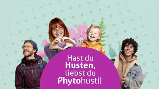 Den eigenen Husten checken mit dem dem Phytohustil-Hustenchecker.