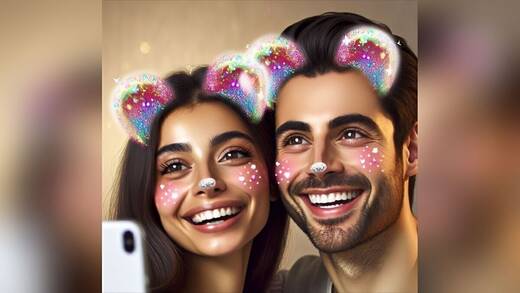 2016 waren Snapchat-Filter einer der Trends des Jahres.