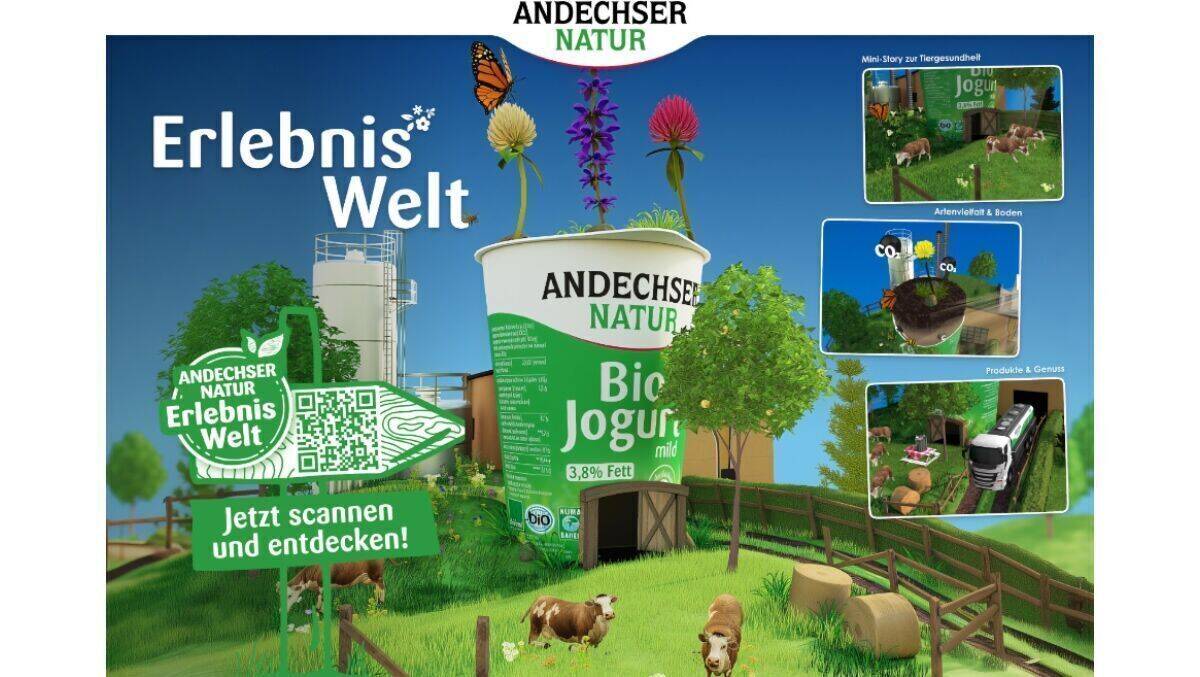 Andechser Natur verlängert das Packaging ins Digitale