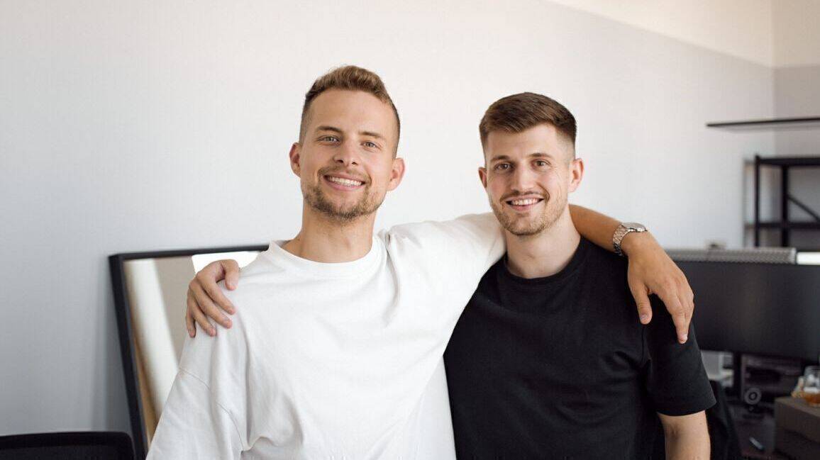 Johannes Kliesch (l.) und Moritz Maas.