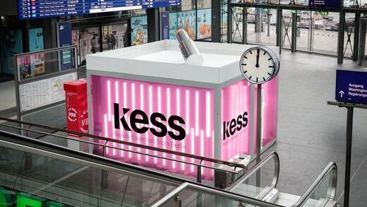 Der Popup-Store ist bis Ende Mai am Hauptbahnhof Berlin.