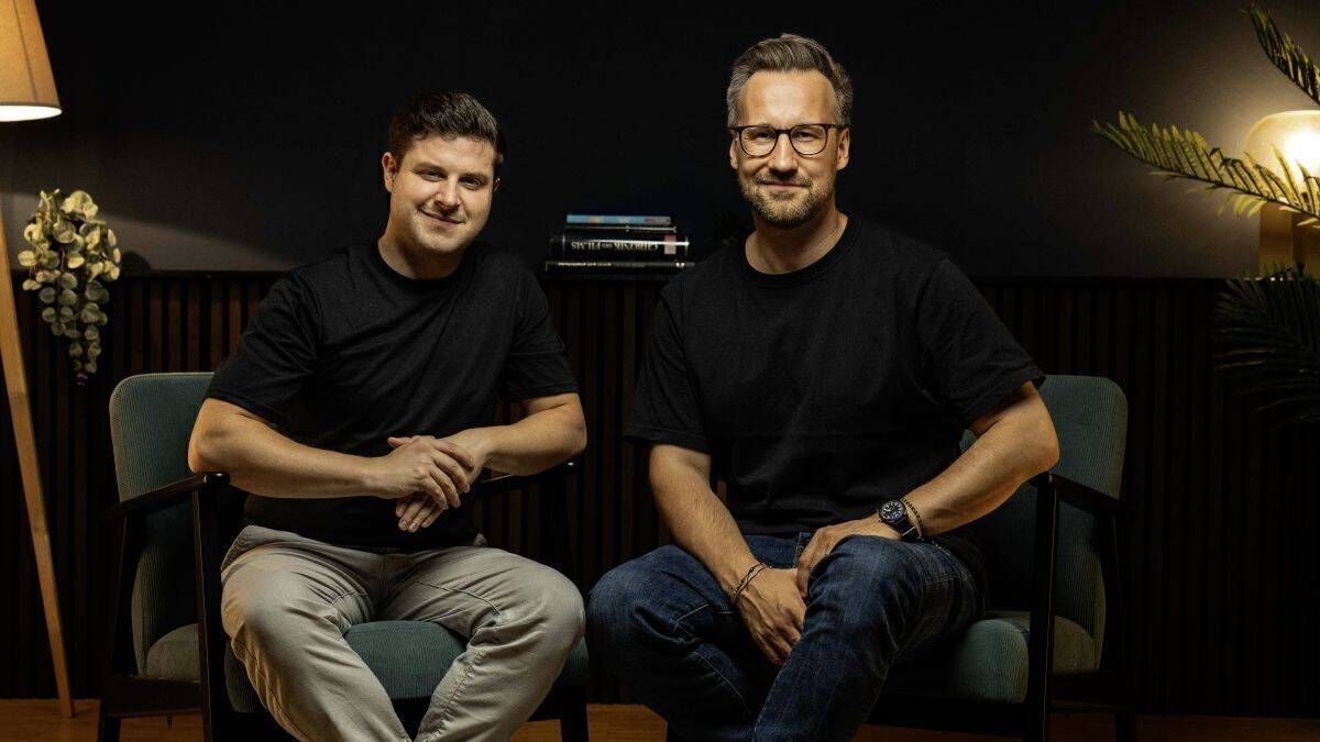  Joe Pawlas (re) und Matthias Wass von Czege