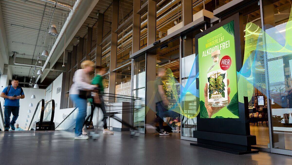 Retail Media am Point of Sale: Werbung trifft Konsumenten im entscheidenden Moment der Kaufentscheidung.