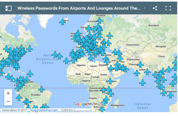 User weltweit helfen Anit Polat, die praktische Übersichtskarte immer aktuell zu halten.